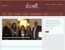 Tablet Screenshot of icche.org